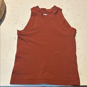 Rust Athleta Sleeveless Women's Top